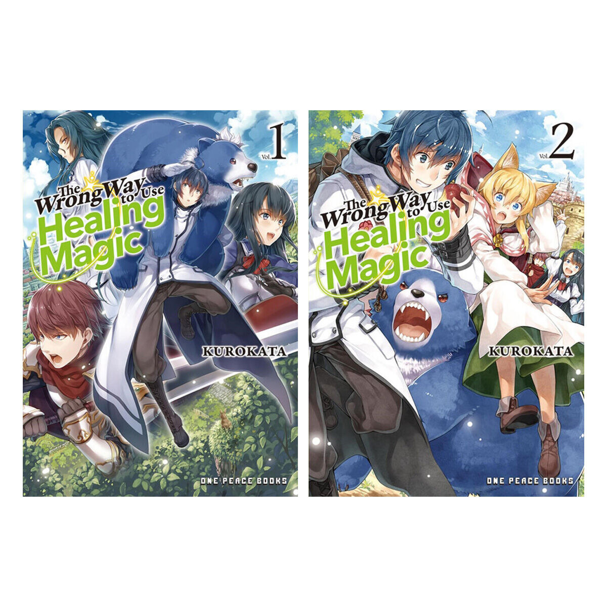 

Новелла The Wrong Way To Use Healing Magic Novel (1-2) Bundle