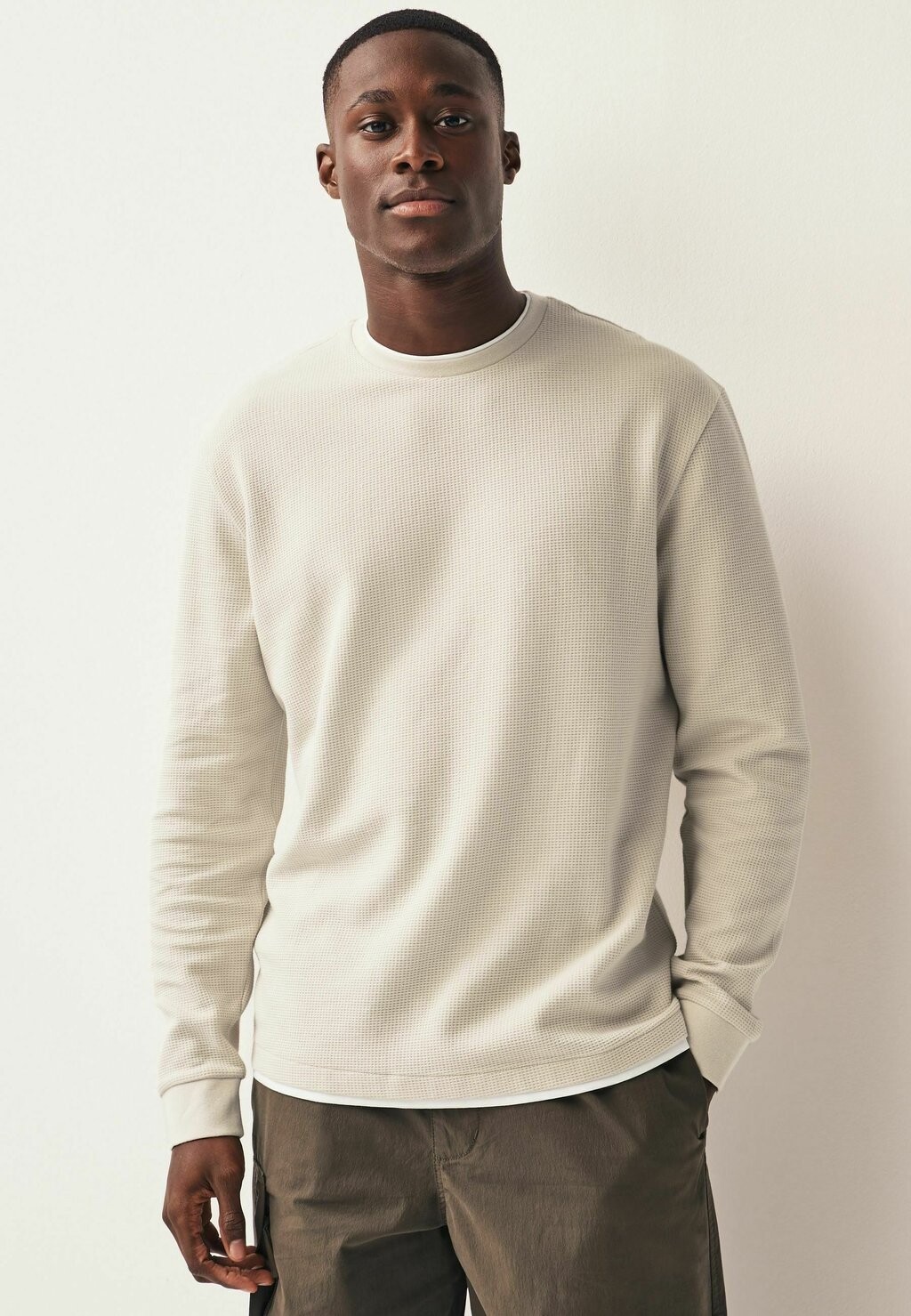 

Футболка с длинным рукавом Mock Layer Next, цвет neutral