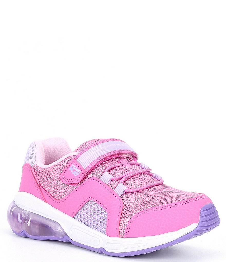 Моющиеся кроссовки с подсветкой Stride Rite для девочек Lumi Bounce Made2Play (для малышей), розовый