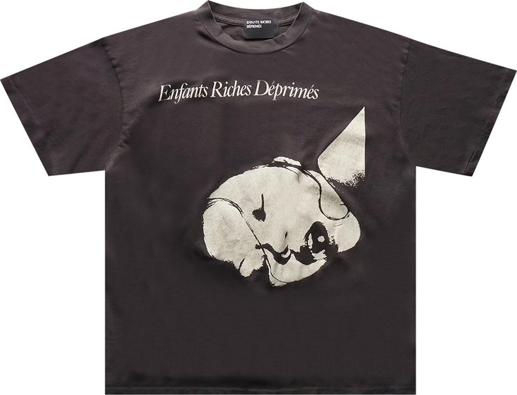 

Футболка Enfants Riches Déprimés Sleep Sound 'Faded Black/Cream', черный