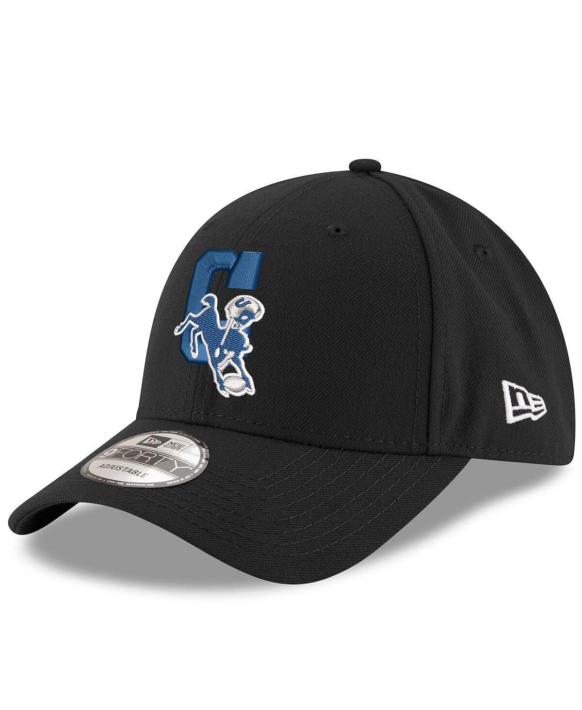 

Мужская черная регулируемая кепка Indianapolis Colts Hometown 9FORTY New Era