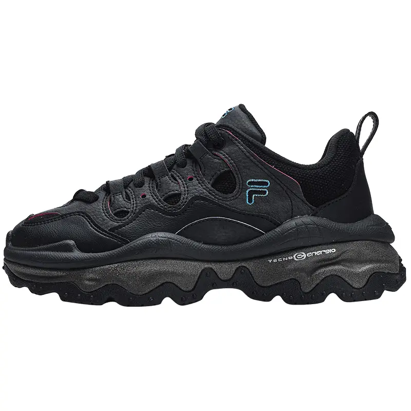 

Кроссовки женские Fila Fusion Lava QD96 на толстой подошве, черный