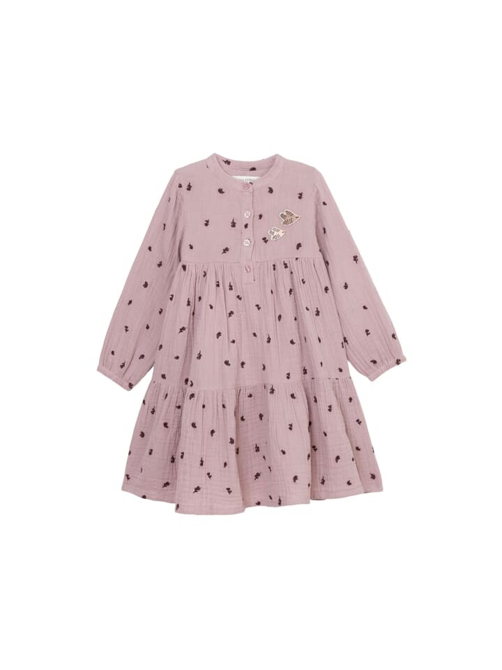 

Короткое платье Marc O'Polo KIDS GIRLS Musselin, цвет dark mauve aop