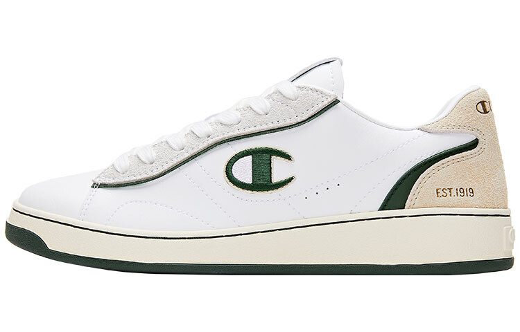 

Кроссовки Champion Skateboarding Shoes Women's Low-top Champion White/olive Green, зеленый