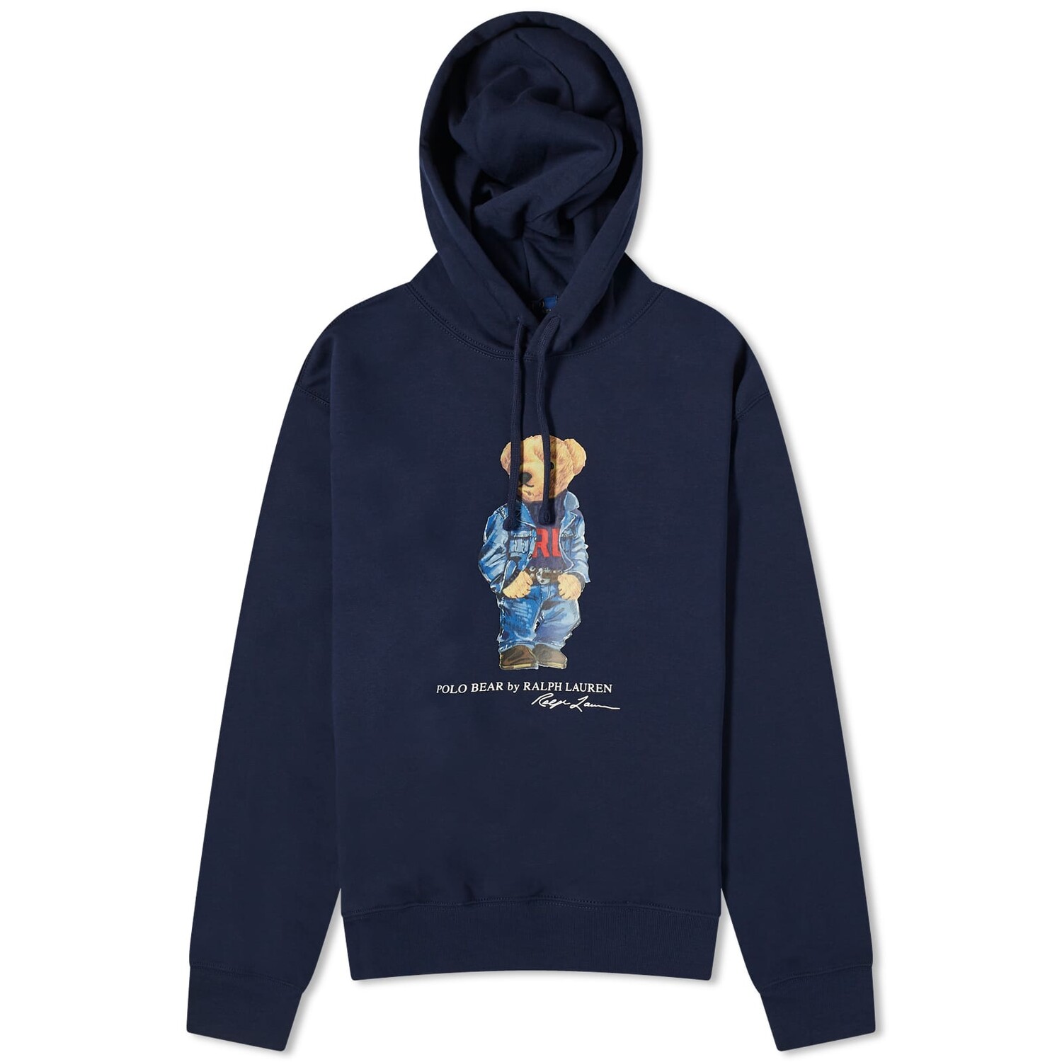 

Худи Polo Ralph Lauren Denim Bear Popover, цвет Cruise Navy Denim Bear