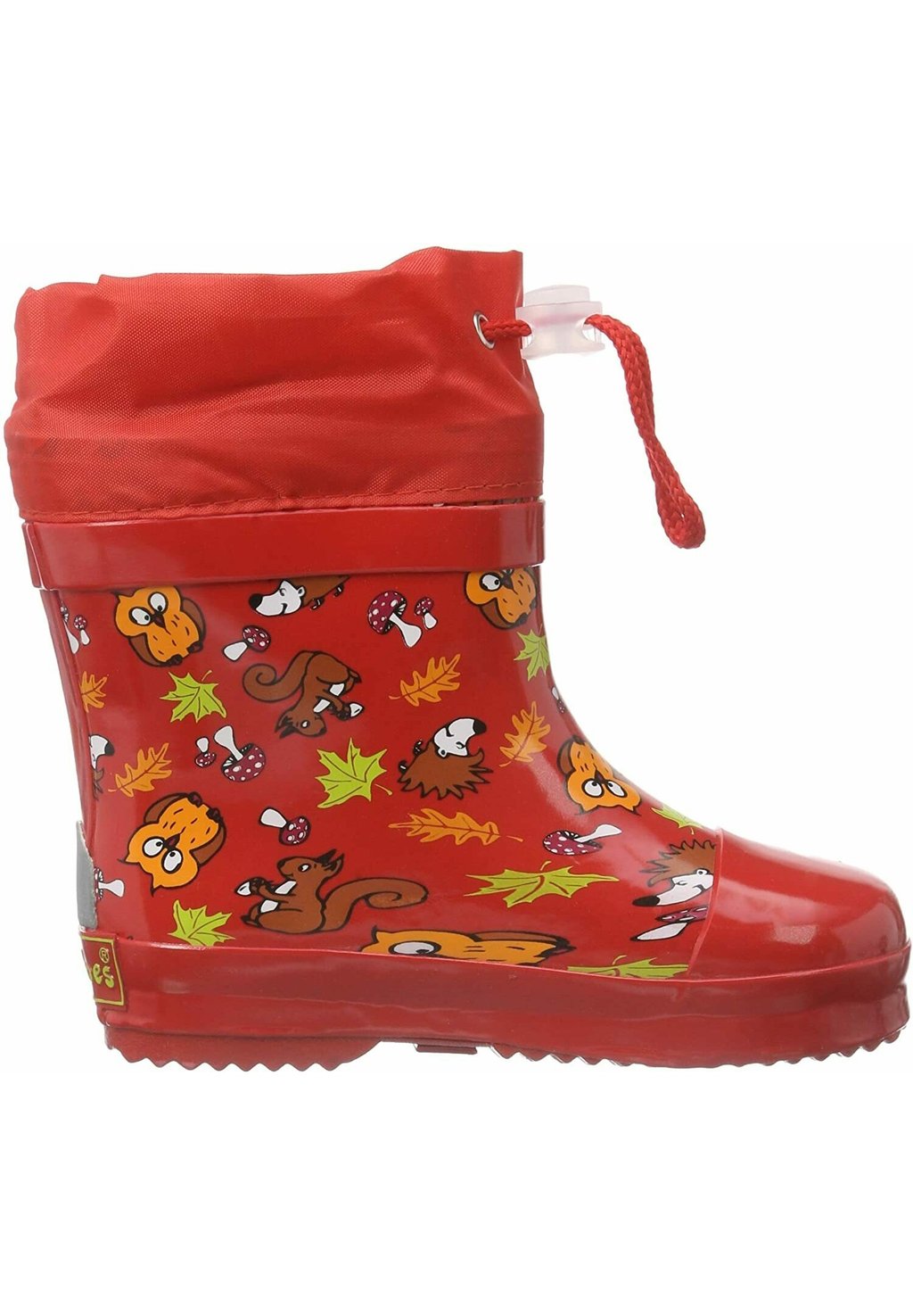 

Сапоги резиновые Waldtiere Gefüttert Playshoes, красный