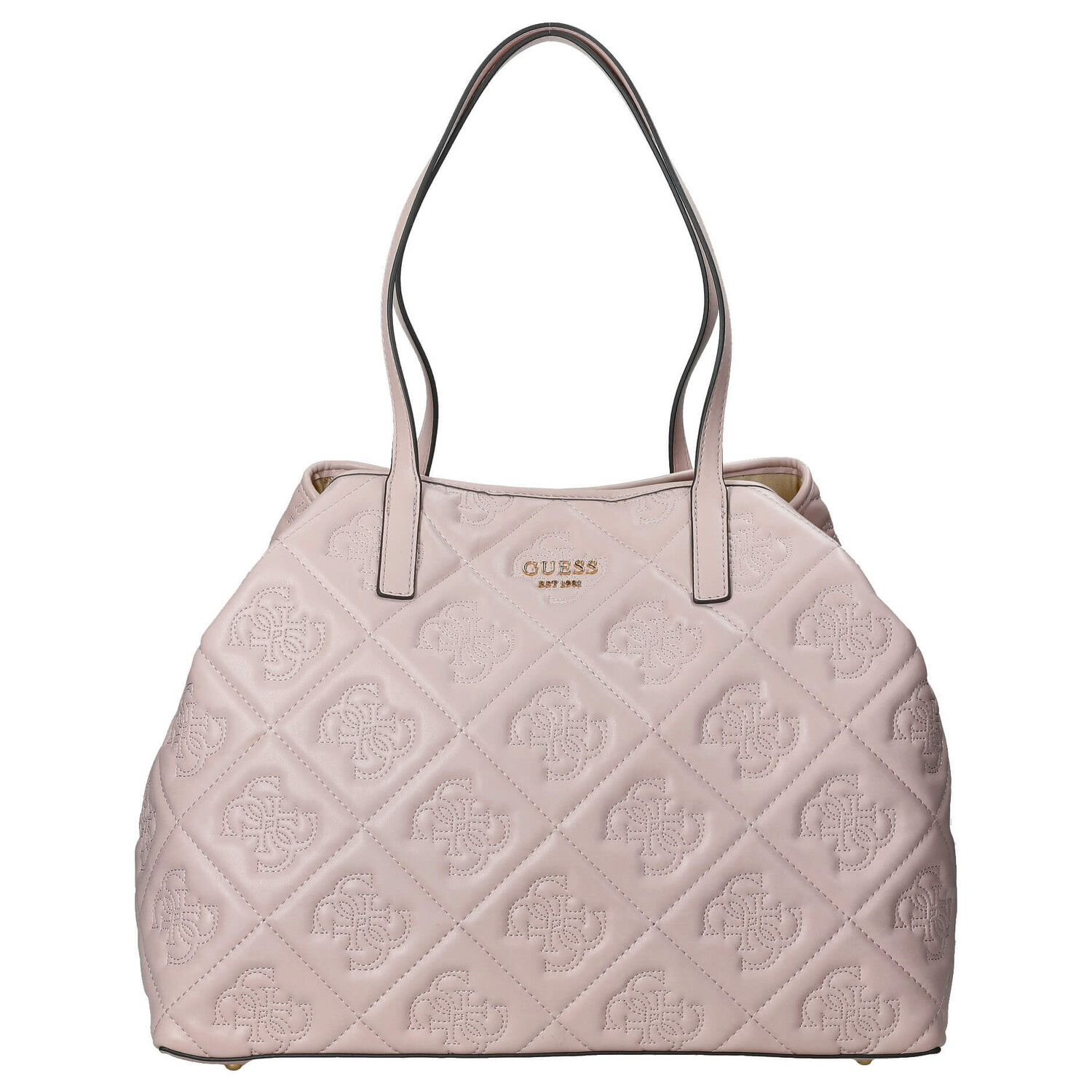 

Сумка шоппер Guess Vikky II L mit herausnehmbarer Pouch 40см, цвет light beige logo
