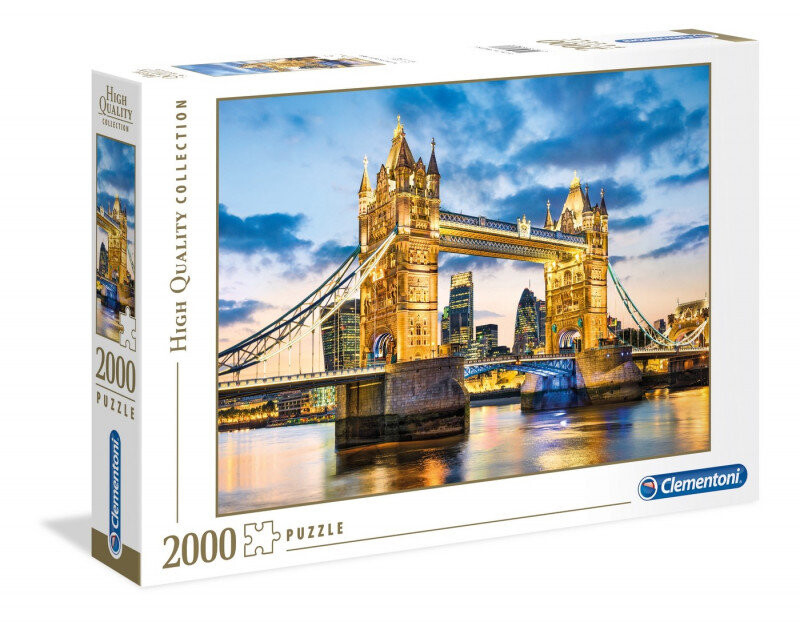 

Клементони, пазл, HQ Tower Bridge at Dusk, 2000 шт. Clementoni