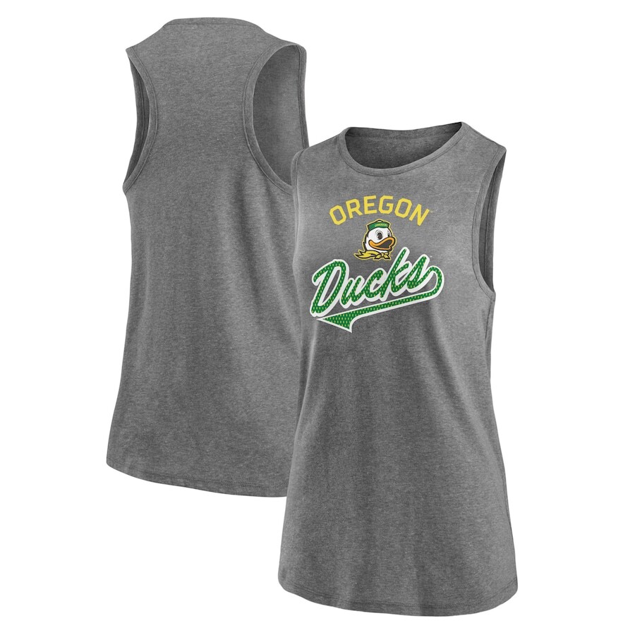 

Топ Fanatics Branded Oregon Ducks, серый