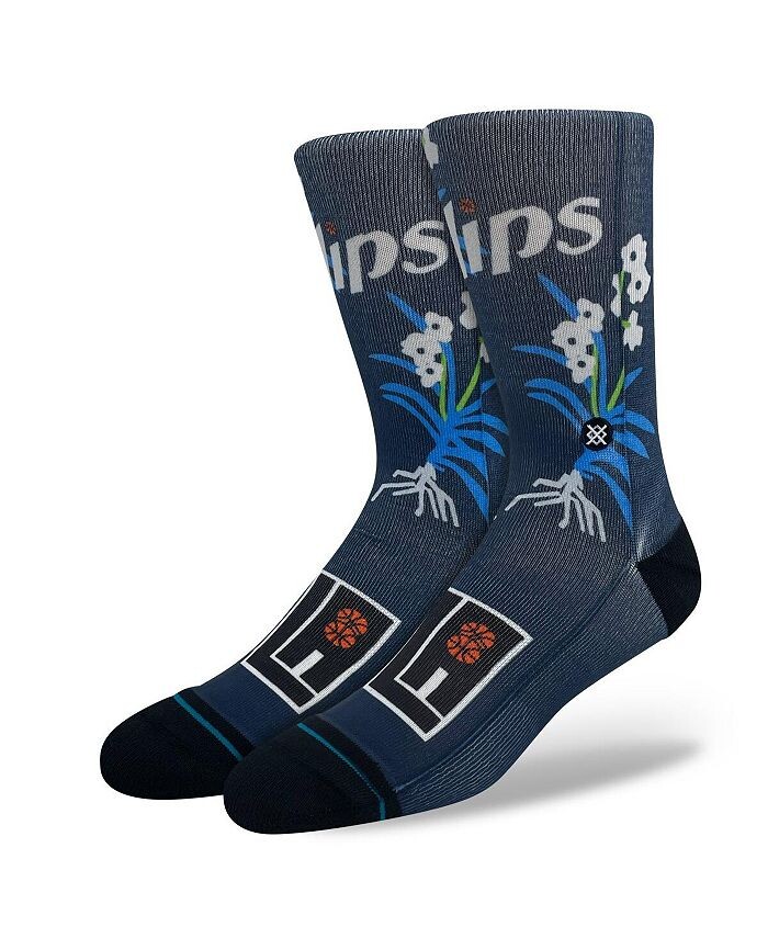 

Мужские и женские носки LA Clippers City Edition 2023/24 Crew Stance, черный