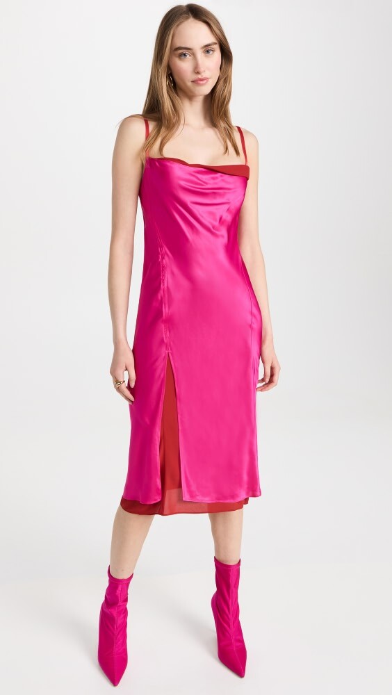 

Платье Acne Studios Tunic, фуксия