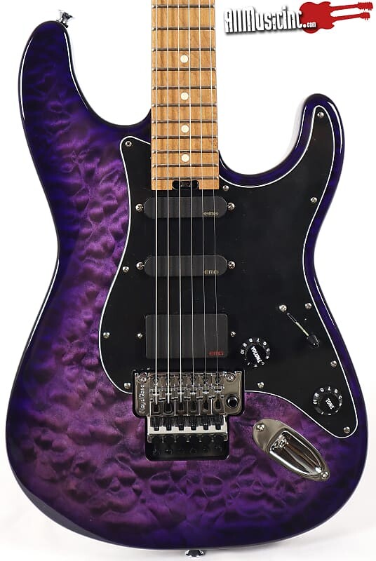 

Электрогитара Charvel Sfogli Pro-Mod So-Cal Style 1 HSS FR Trans Purple Electric Guitar