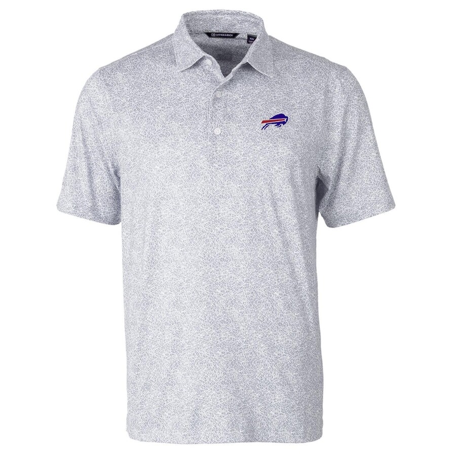 

Поло с коротким рукавом Cutter & Buck Buffalo Bills, серый
