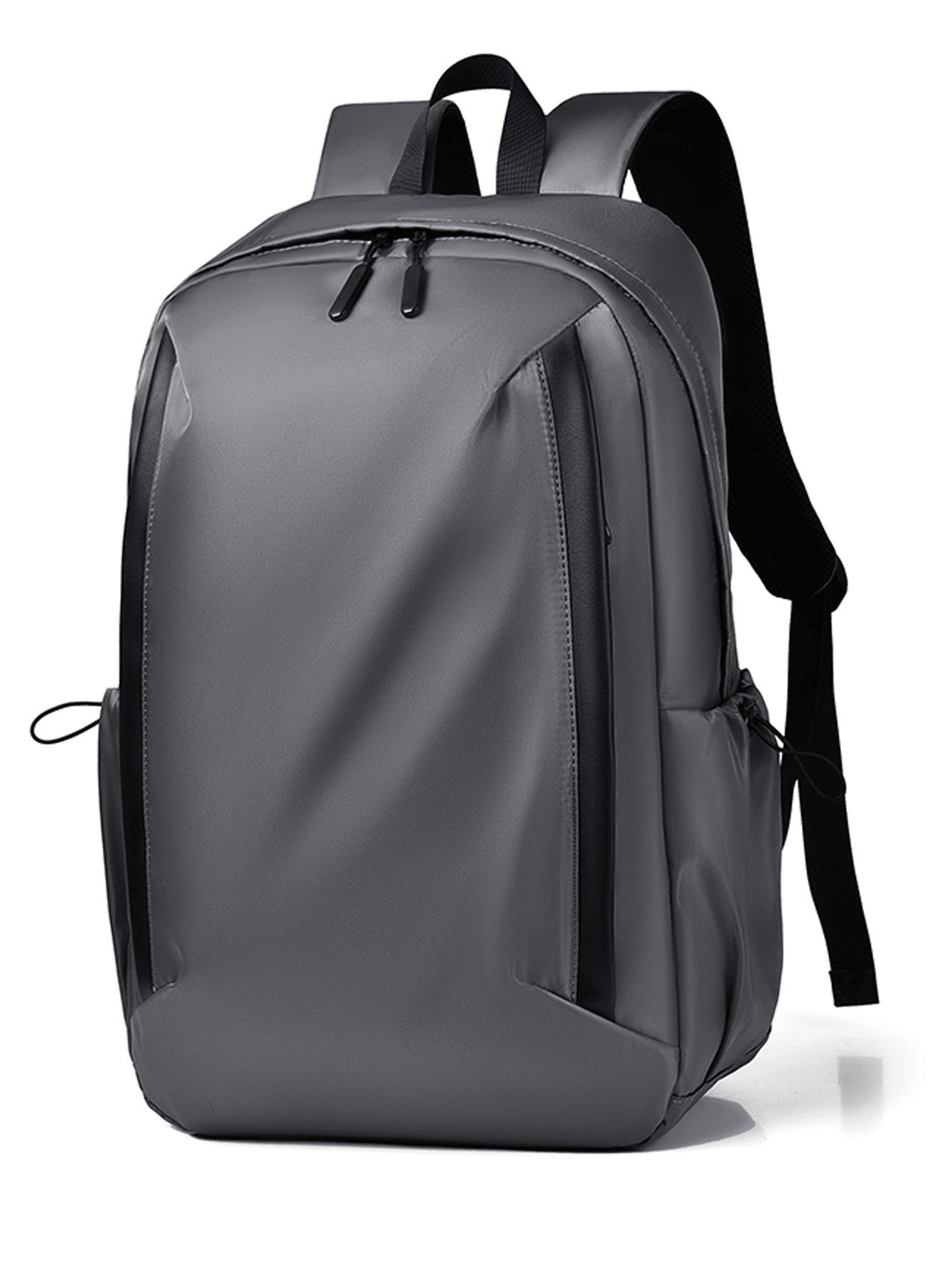 Мужской функциональный рюкзак большой вместимости, серый мужской повседневный спортивный компьютерный рюкзак большой вместимости белый