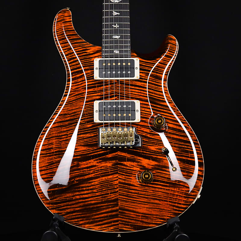

Электрогитара PRS Custom 24 10 Top Orange Tiger 2023