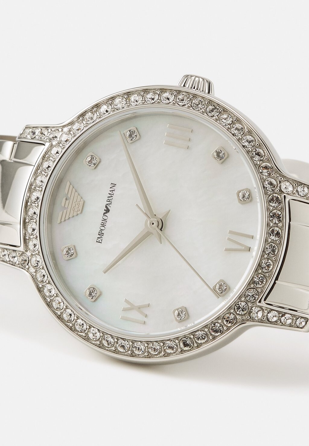 

Часы Emporio Armani, серебристого цвета