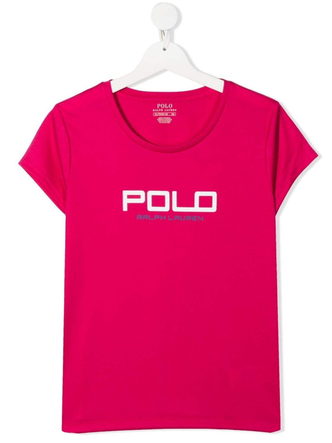 

POLO RALPH LAUREN KIDS футболка с логотипом, розовый