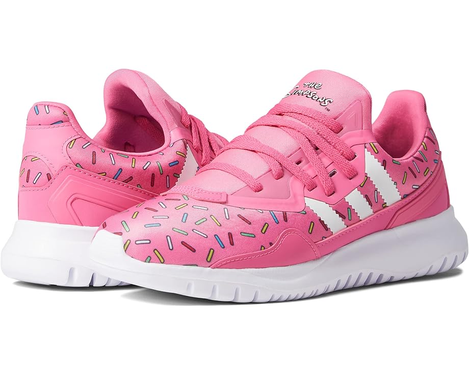 Кроссовки Adidas Originals Flex, цвет Semi Solar Pink/White/Semi Solar Pink фотографии