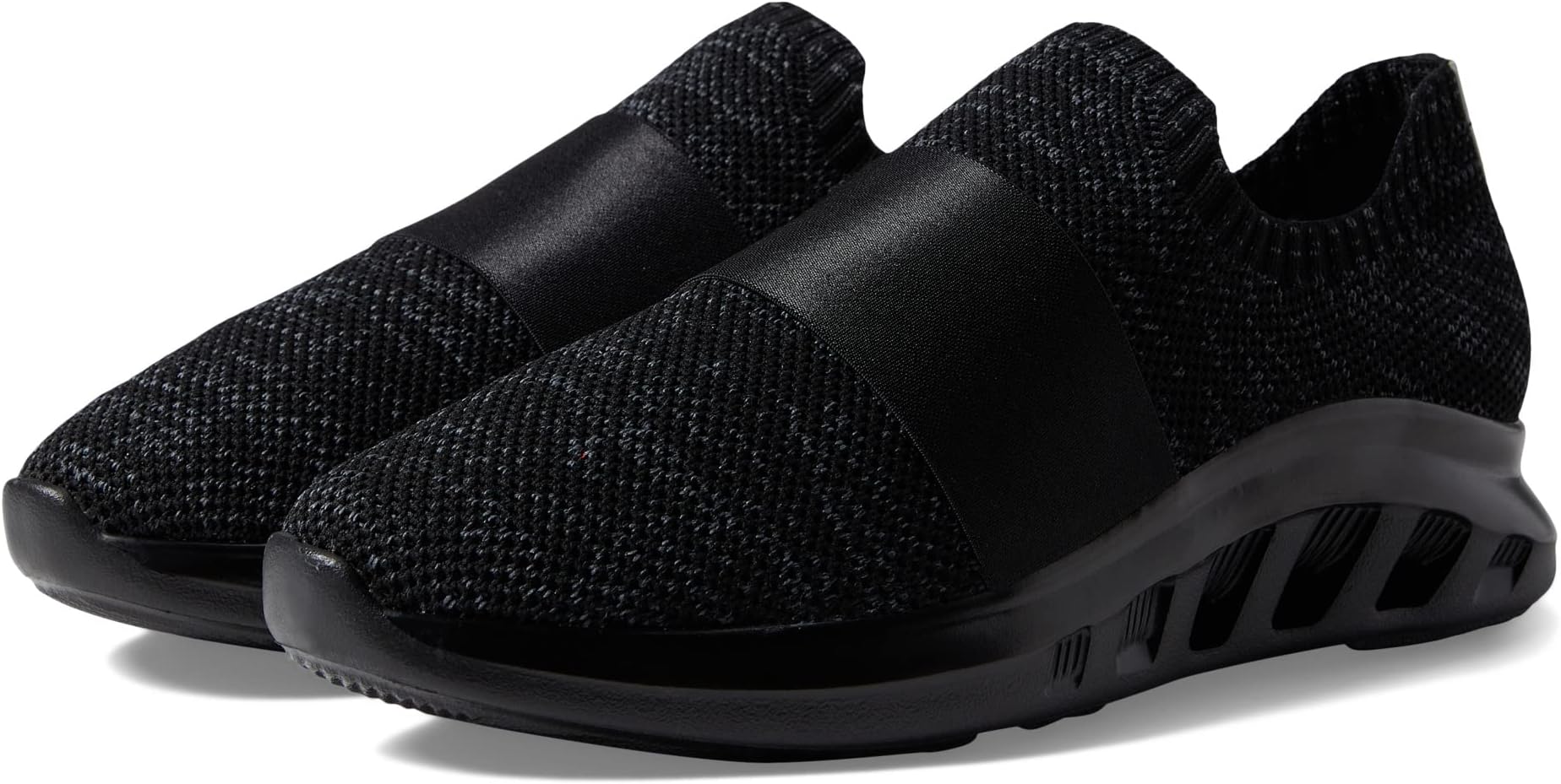 

Кроссовки Activate Slip-On Johnston & Murphy, цвет Black Knit, Черный