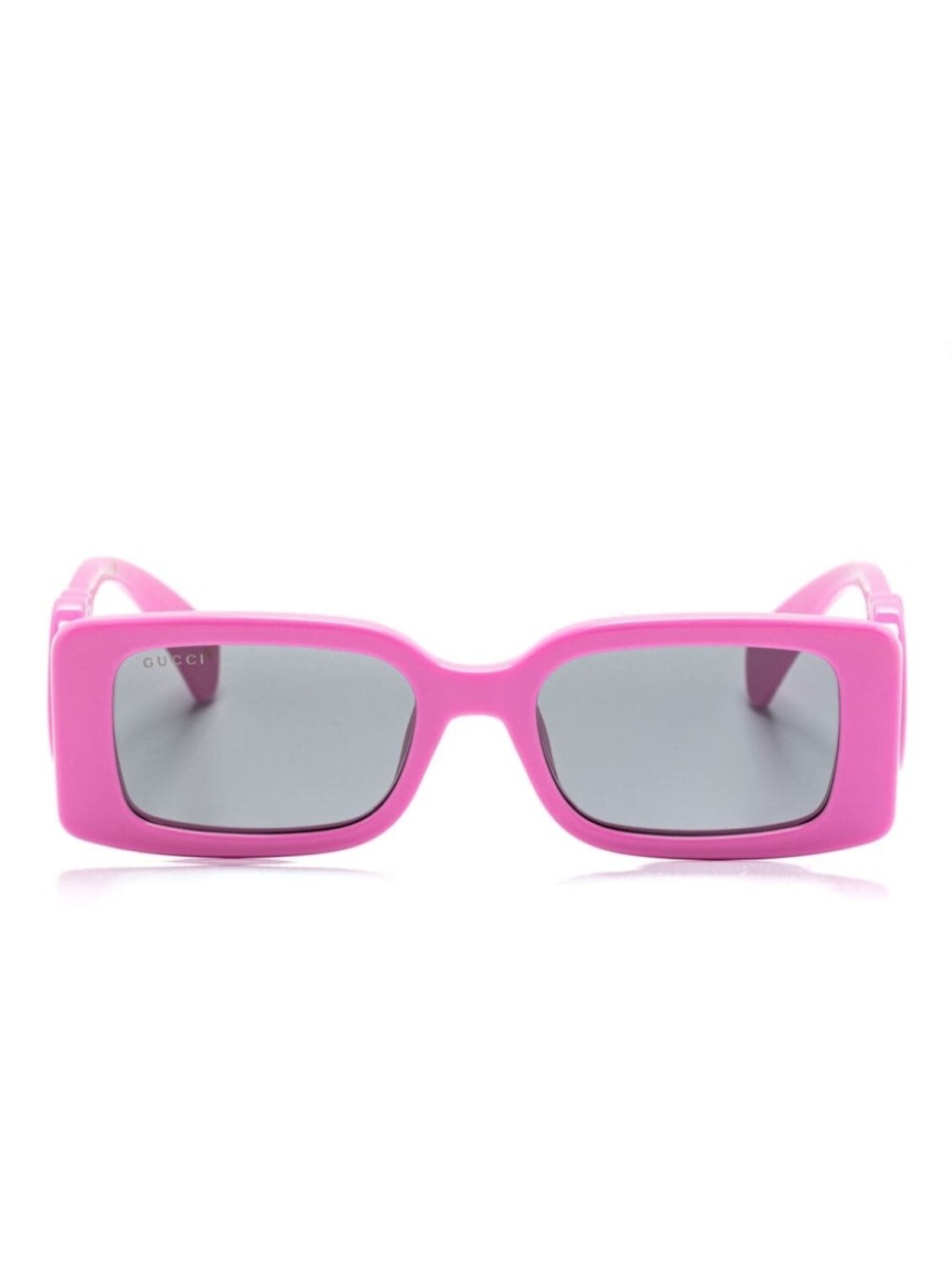 

Солнцезащитные очки с логотипом Interlocking G Gucci Eyewear, розовый