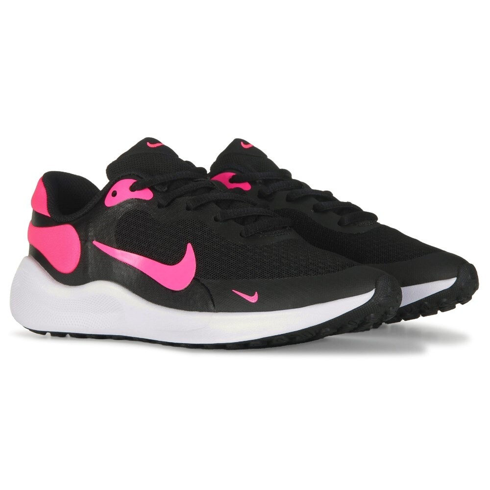 

Детские беговые кроссовки Revolution 7 Little/Big Kid Nike, черный, Серый