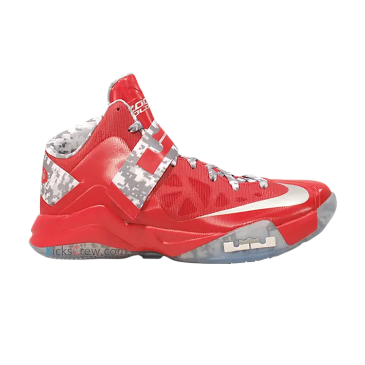 

Кроссовки Nike LeBron Zoom Soldier 6 'Ohio State', красный