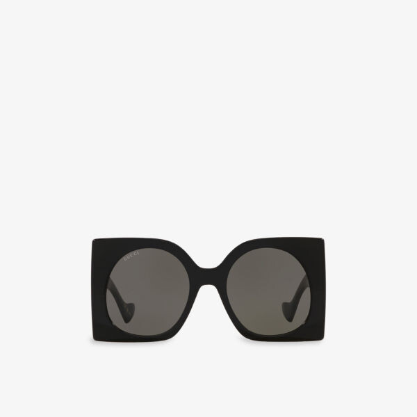 

Солнцезащитные очки gg1254s из ацетата gg1254s с вырезами Gucci, черный