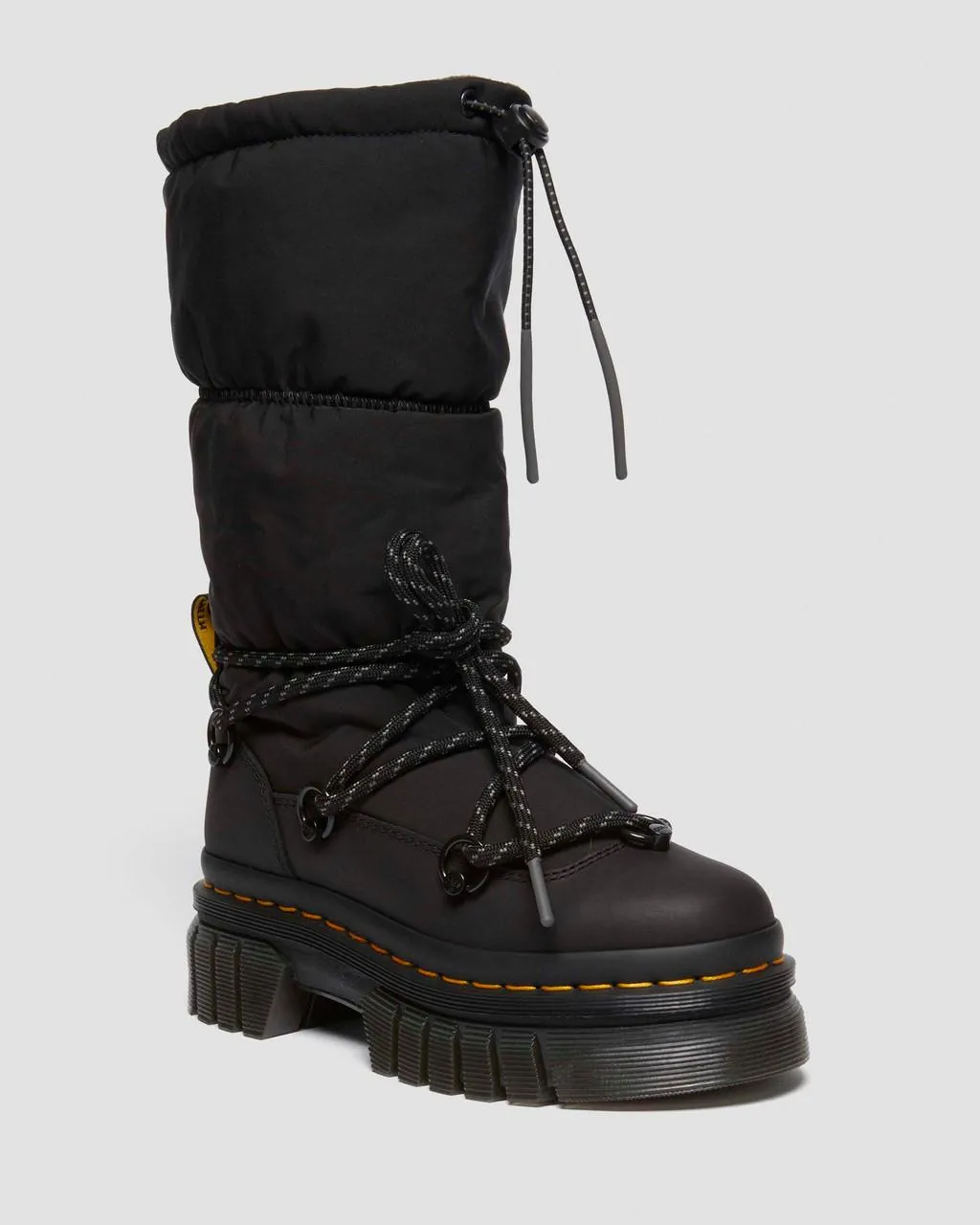 

Ботинки-пуховики Dr. Martens Audrick Hi, черный