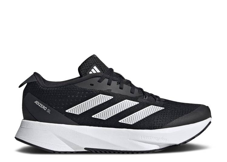 Кроссовки Adidas WMNS ADIZERO SL 'BLACK WHITE', черный