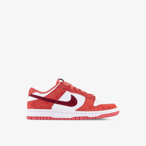 

Кожаные кроссовки dunk low со вставками Nike, красный
