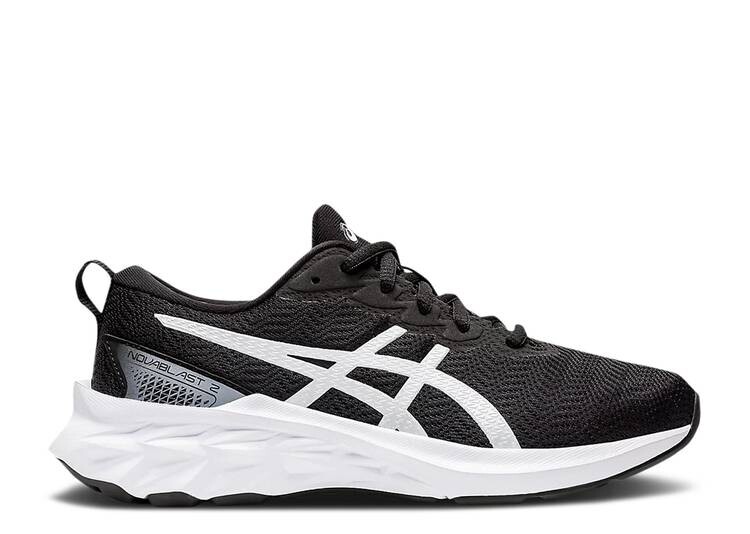 

Кроссовки ASICS NOVABLAST 2 GS 'BLACK WHITE', черный