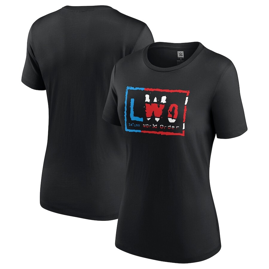 

Футболка с коротким рукавом WWE Authentic Lwo, черный