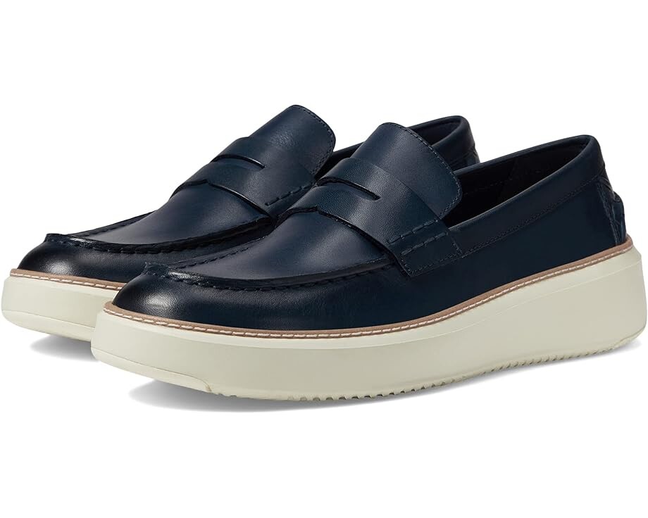 

Лоферы Cole Haan Grandpro Topspin Penny Loafer, цвет Navy Ink/Ivory
