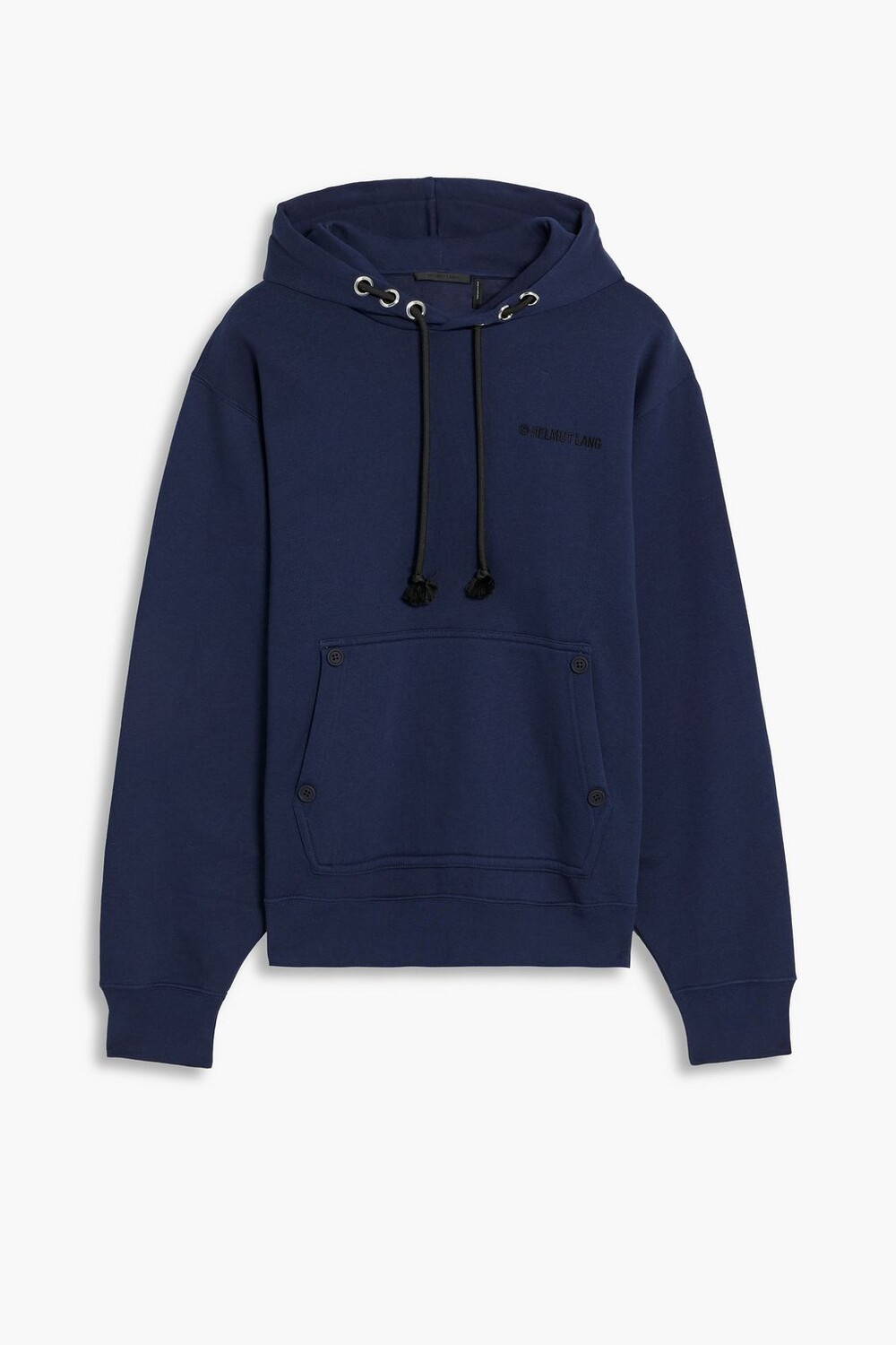 

Худи из флиса с вышивкой Sailor HELMUT LANG, индиго