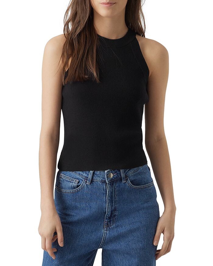 

Трикотажная майка в рубчик Vero Moda
