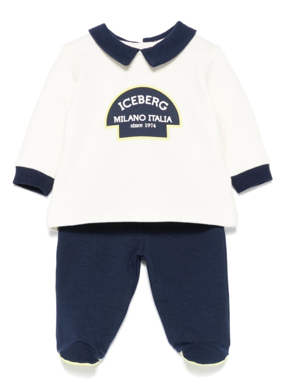 

Iceberg Kids спортивный костюм с аппликацией логотипа, белый