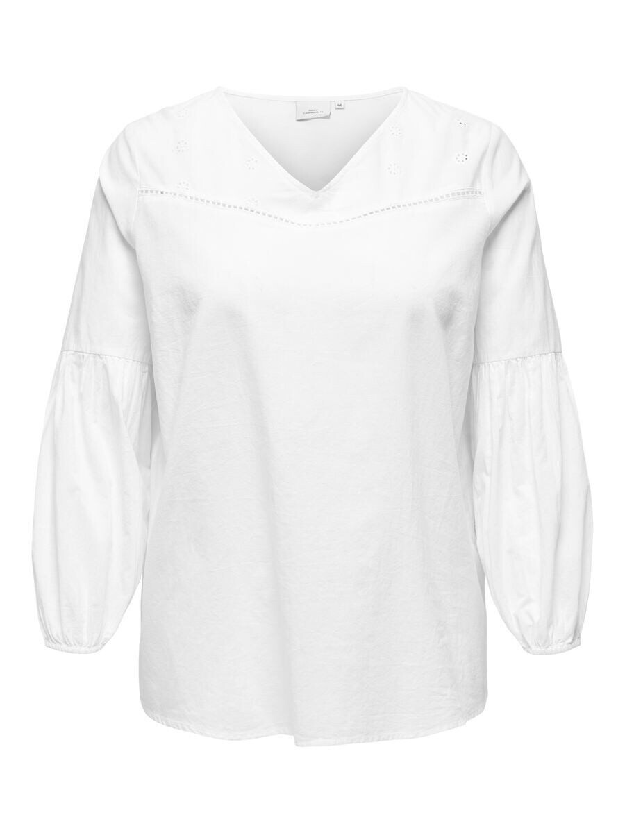 

Блуза ONLY Carmakoma Blouse, белый