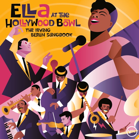 Виниловая пластинка Fitzgerald Ella - Ella At The Hollywood Bowl: The Irving Berlin Songbook (цветной винил) ella fitzgerald ella fitzgerald the very best of colour 180 gr