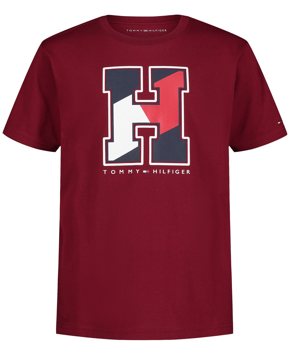 

Футболка с рисунком «Scholar H» для мальчиков для малышей Tommy Hilfiger