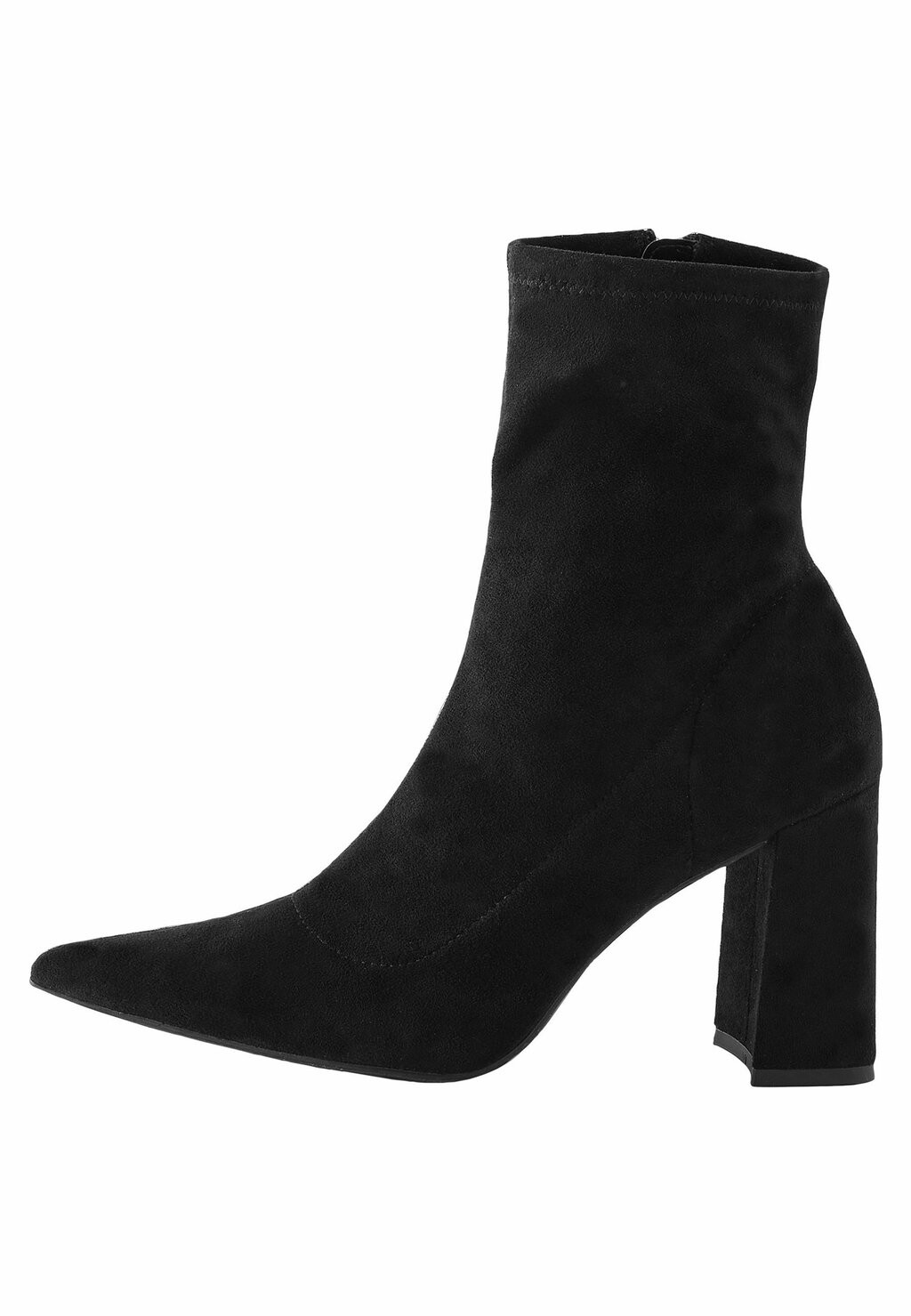 

Ботильоны на каблуке Forever Comfort Point Toe Sock Next, черный
