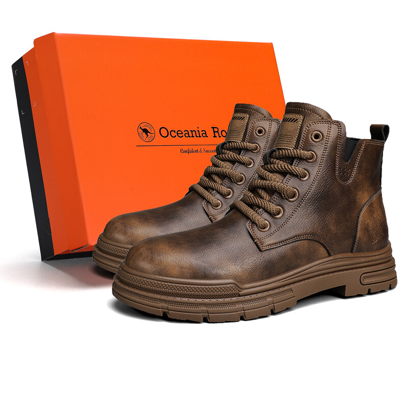 

Мужские ботинки Cahhrrn X Martin Boot Men Beige Oceania Roo