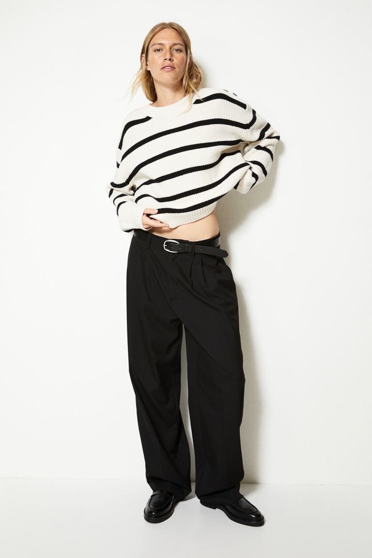 

Свитер из смесового хлопка H&M