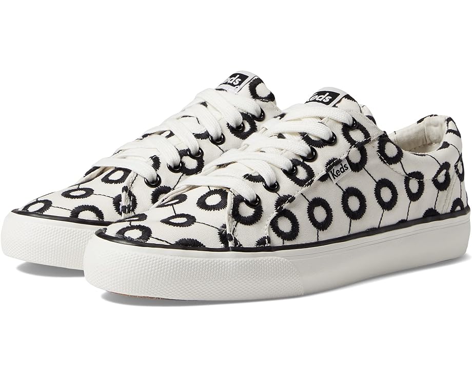 Кроссовки Keds Jump Kick Mod Embroidered, цвет White/Black