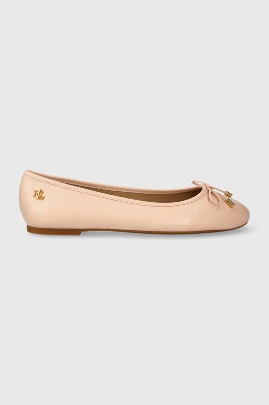 

Кожаные балетки Jayna Lauren Ralph Lauren, розовый