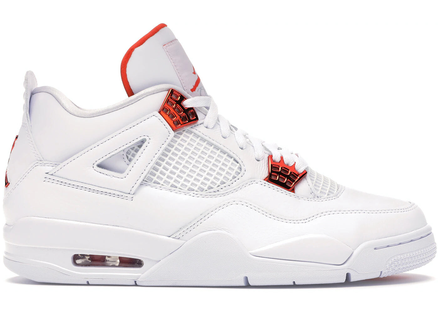 

Кроссовки Jordan 4 Retro, оранжевый металлик