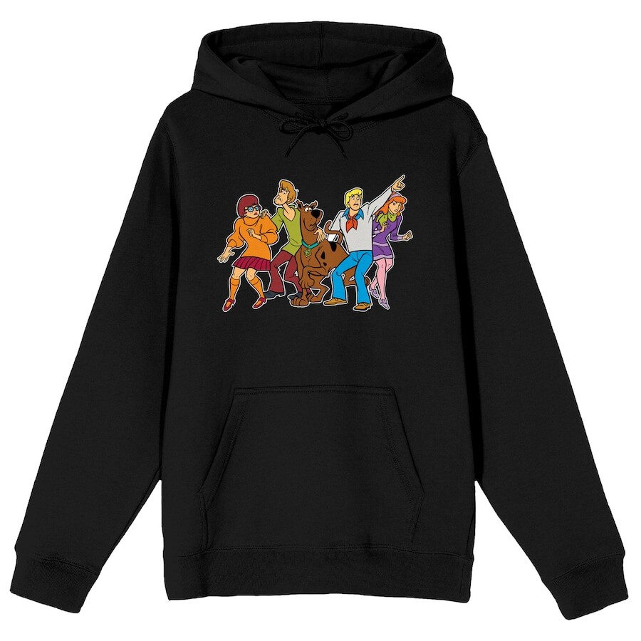 

Пуловер с капюшоном BIOWORLD Scooby-Doo, черный