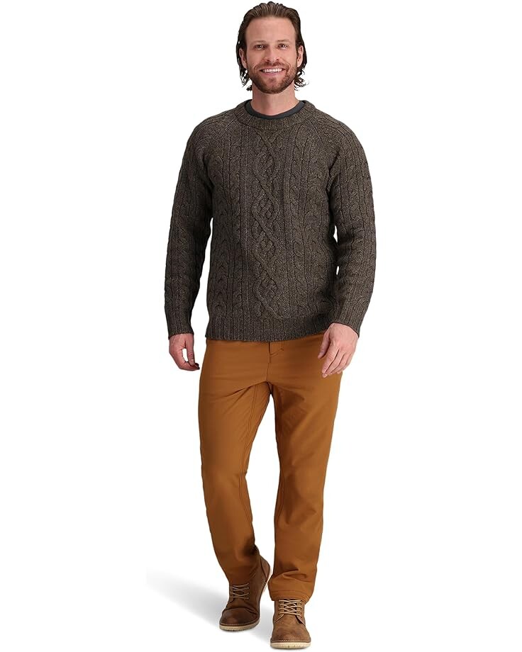 

Свитер Royal Robbins Baylands Fisherman, цвет Black Olive Heather