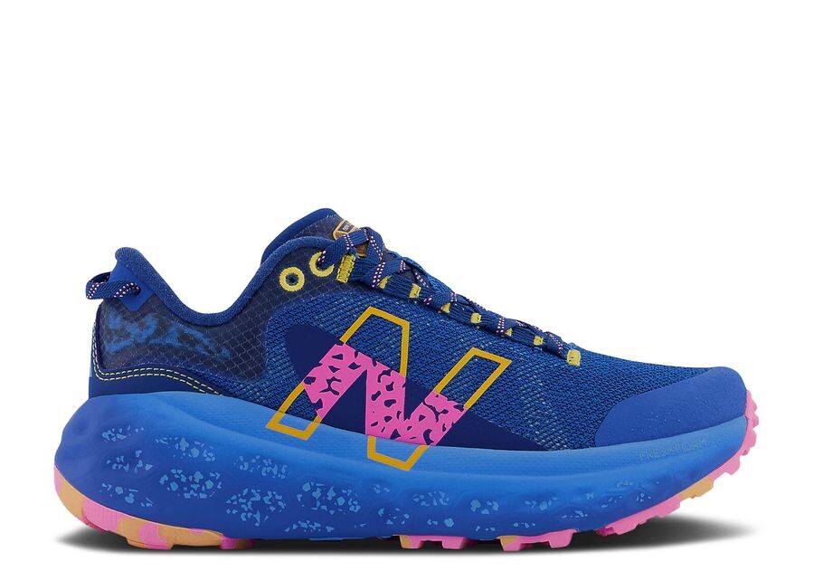 

Кроссовки New Balance New Balance Wmns Fresh Foam X More Trail V2 Wide, цвет Blue Vibrant Pink