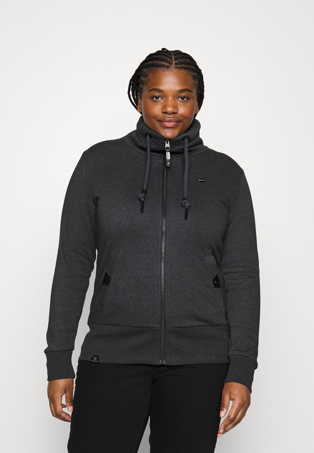 

Толстовка на молнии Ragwear Plus, черный