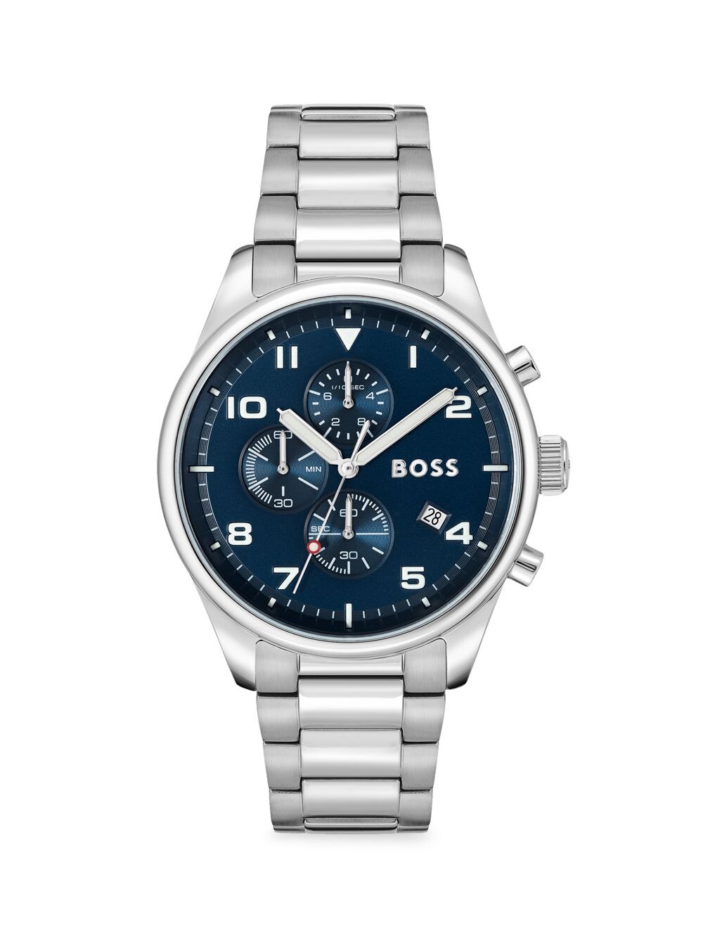 

Смотреть часы с хронографом из нержавеющей стали HUGO BOSS, черный